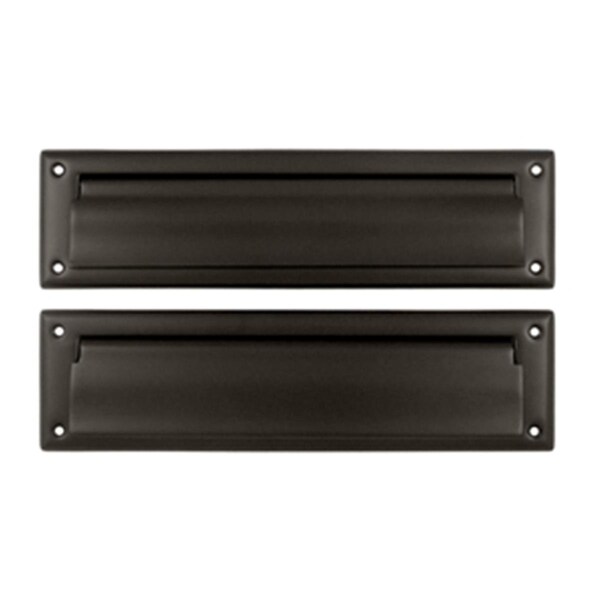 Patioplus 13.12 in. Mail Slot with Interior Flap, Oil Rubbed Bronze - Solid PA2667160 - main
